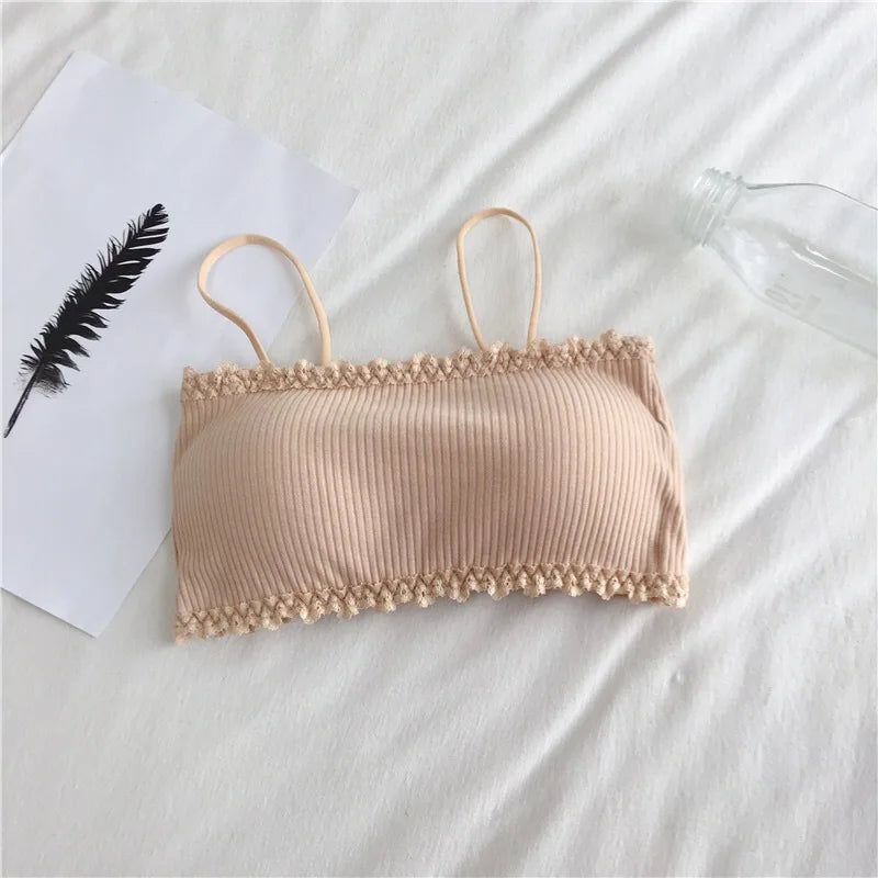 Women's Cotton Tube Top Bra