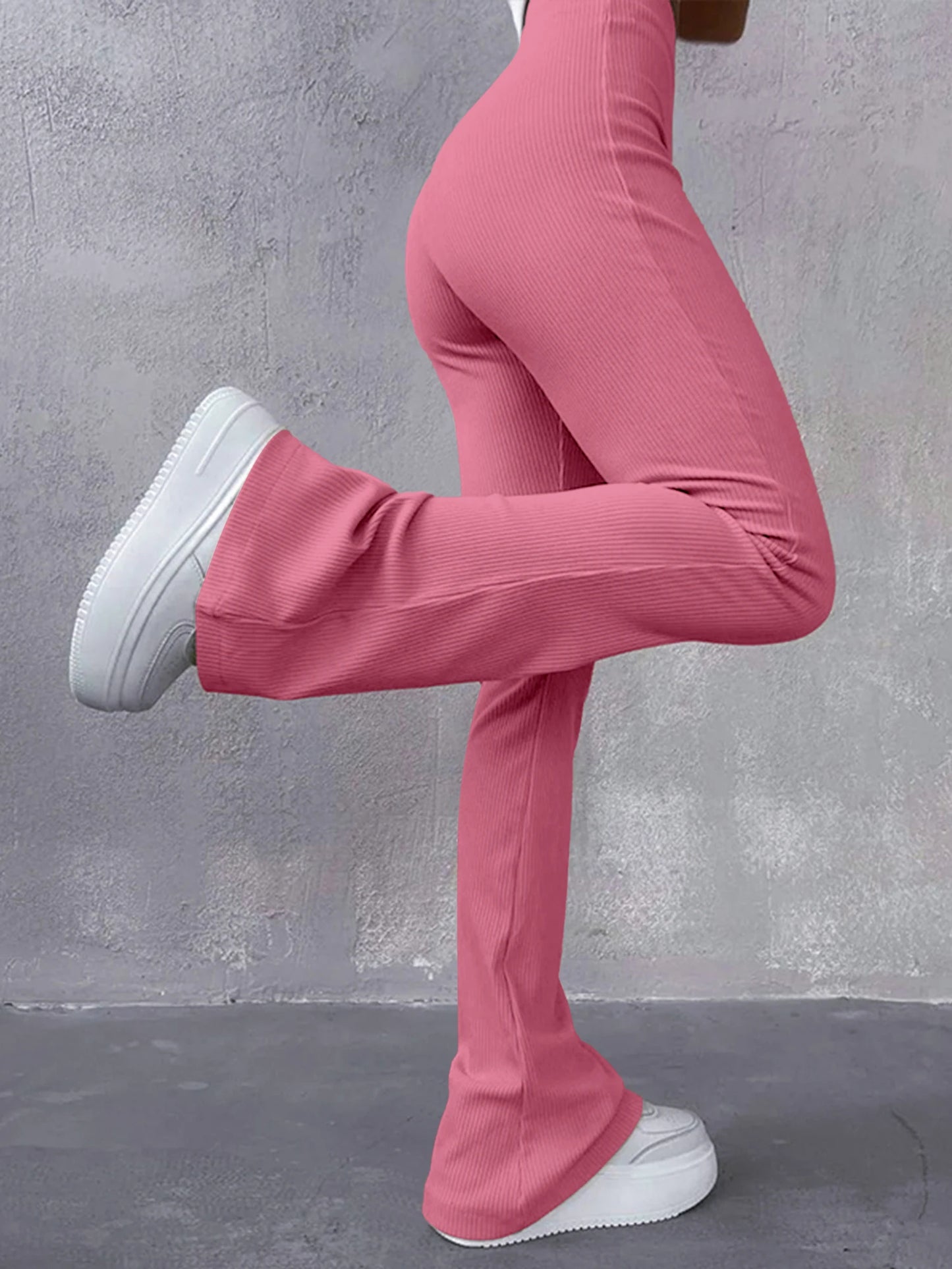 Sexy Slim Ribbed Pants