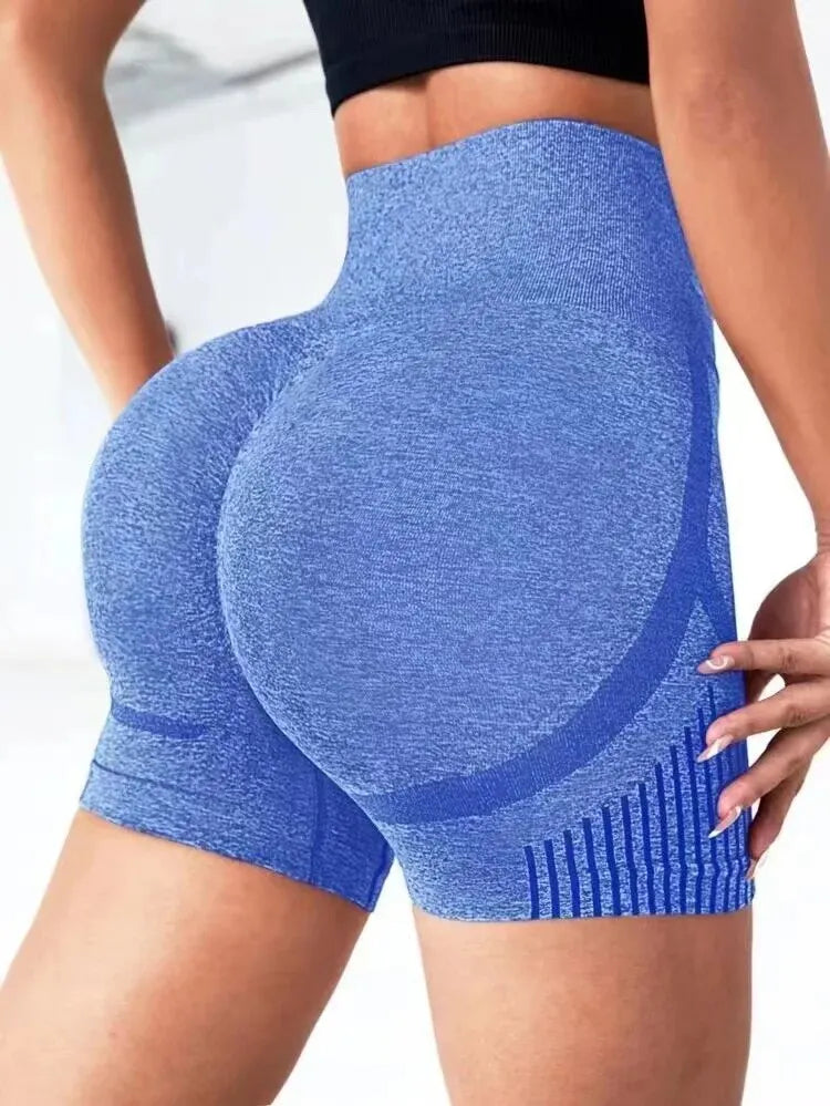 Yoga High Waist Workout Shorts