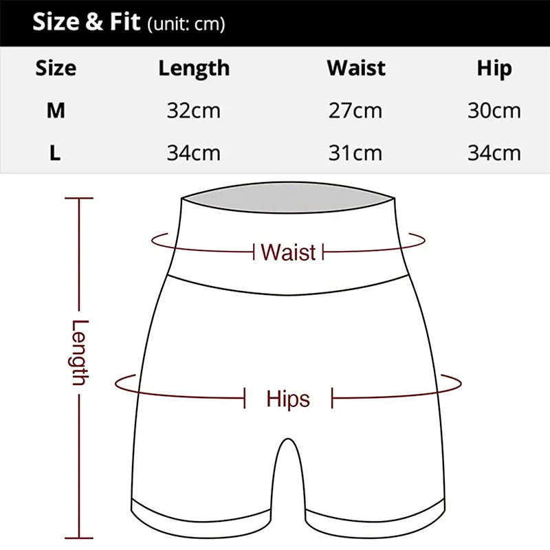 Yoga High Waist Workout Shorts