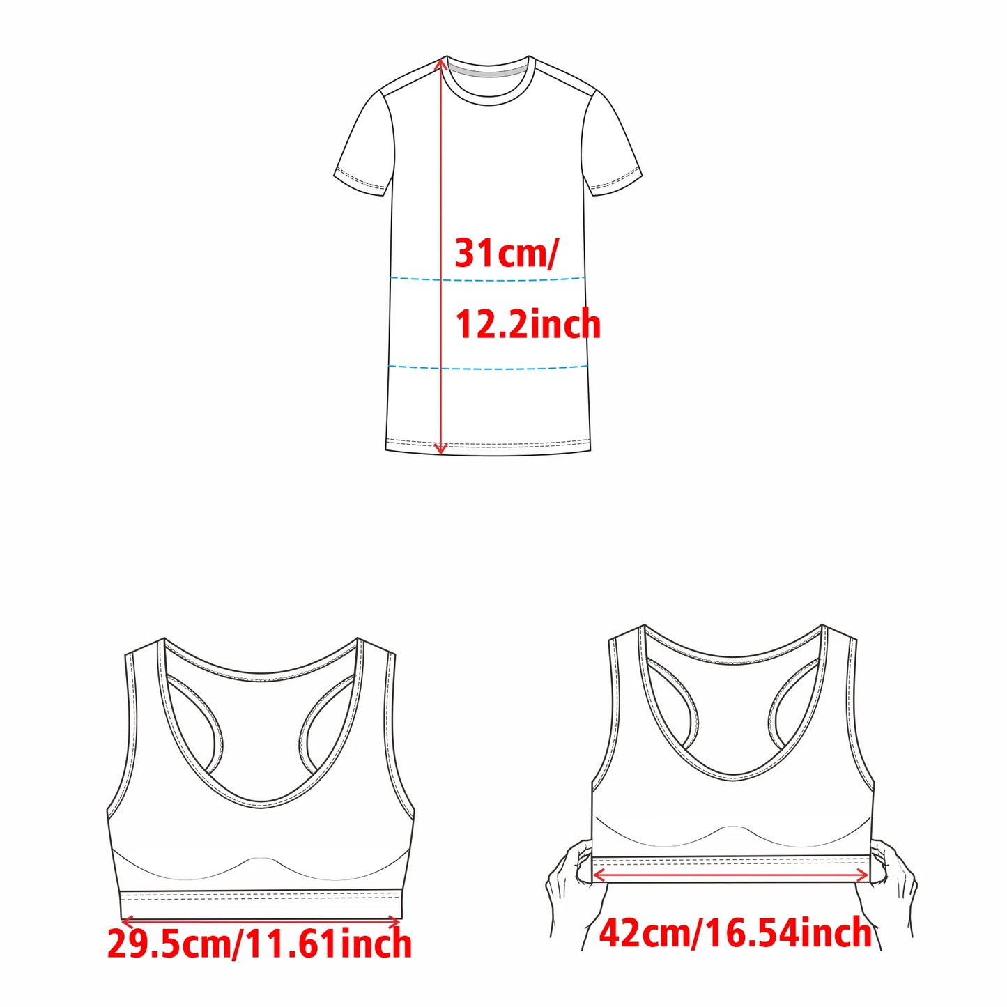 Form fit top