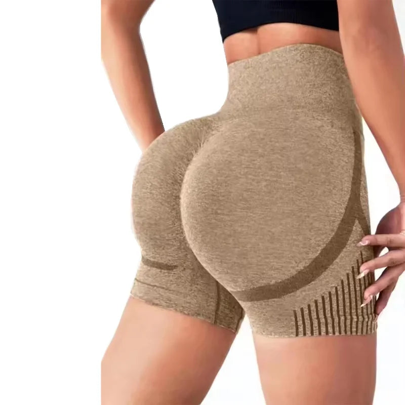 Yoga High Waist Workout Shorts