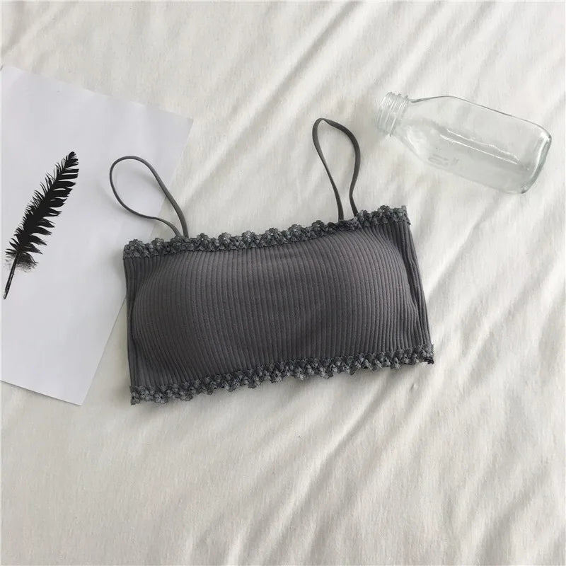 Women's Cotton Tube Top Bra