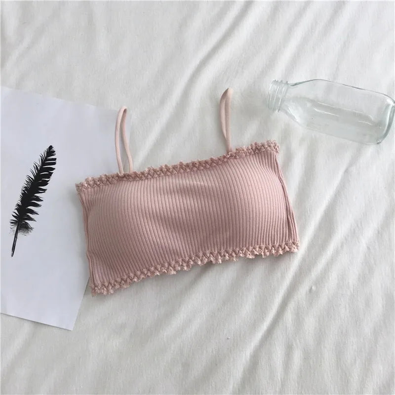 Women's Cotton Tube Top Bra