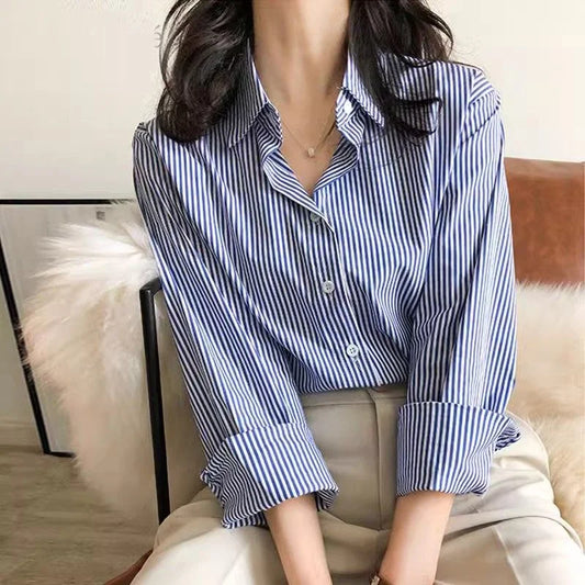 LuxeDrape blouse