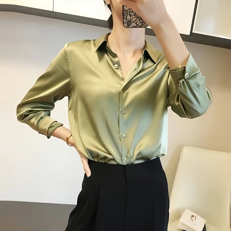 Champagne blouse