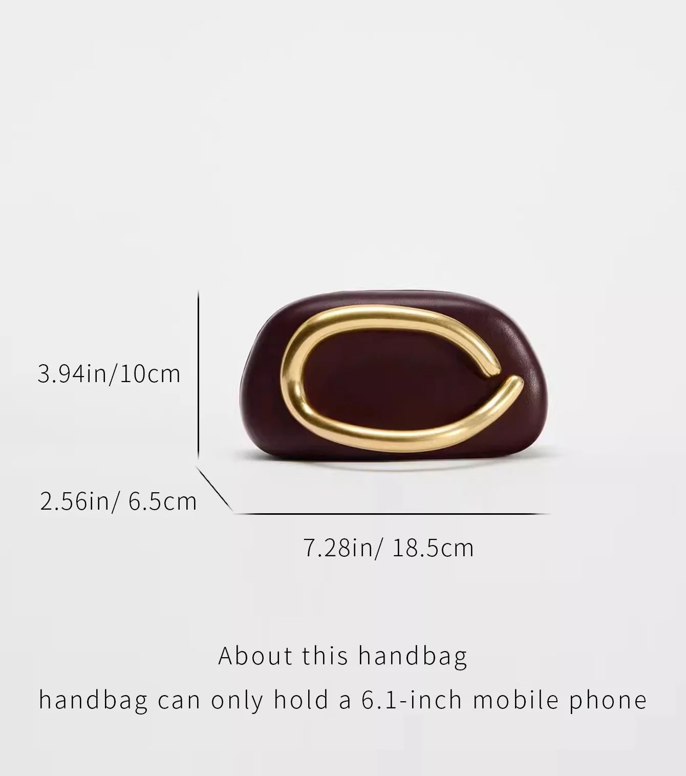 Glam horizon clutch