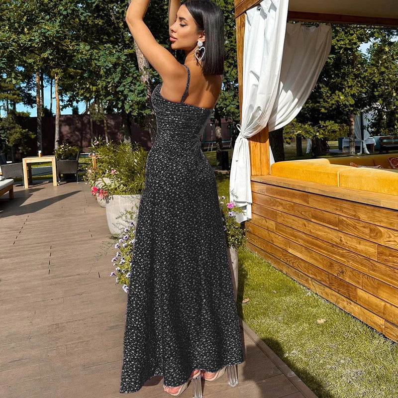 Floral Printed Sexy Dress