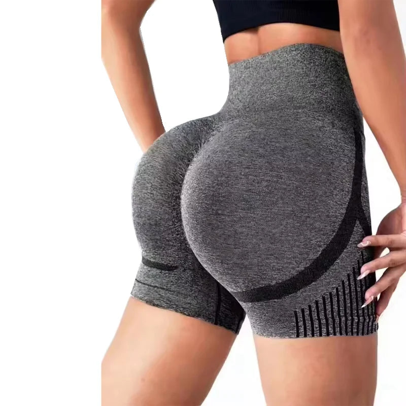 Yoga  High Waist Workout Shorts
