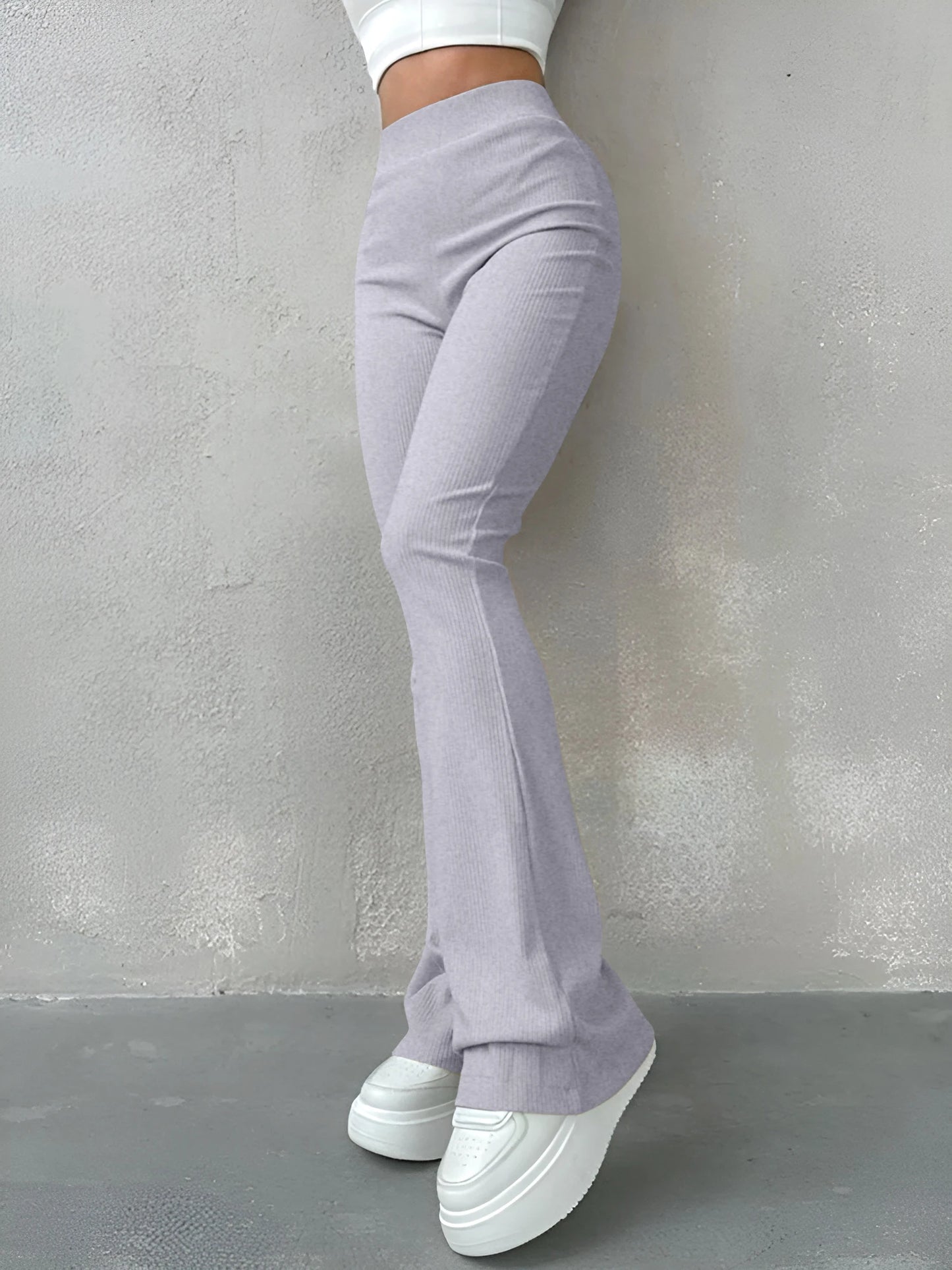 Sexy Slim  Ribbed Pants