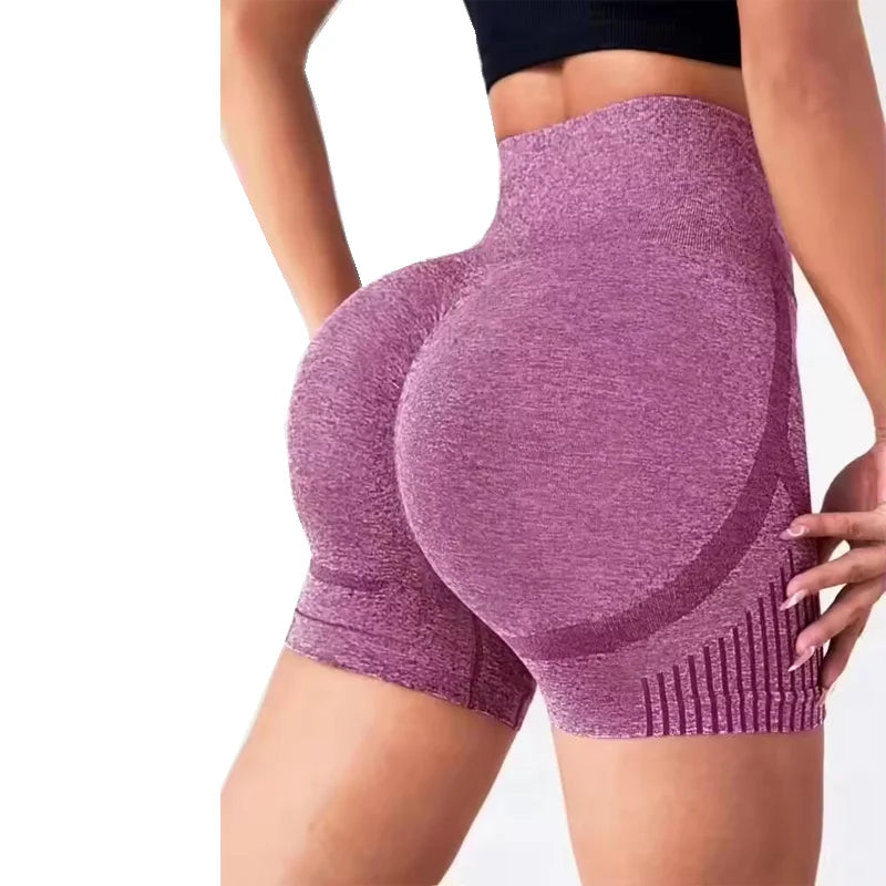 Yoga  High Waist Workout Shorts