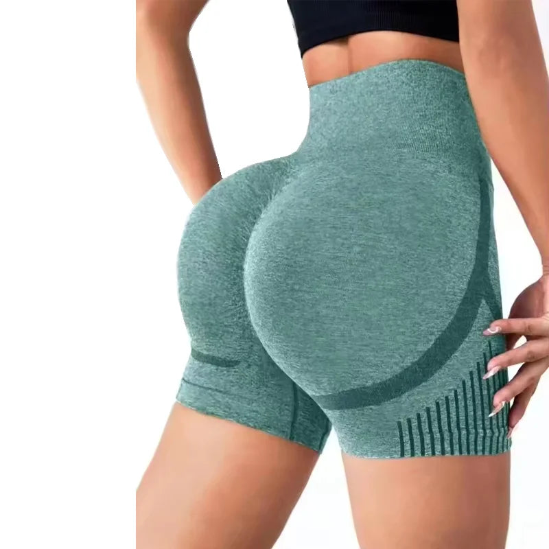 Yoga  High Waist Workout Shorts