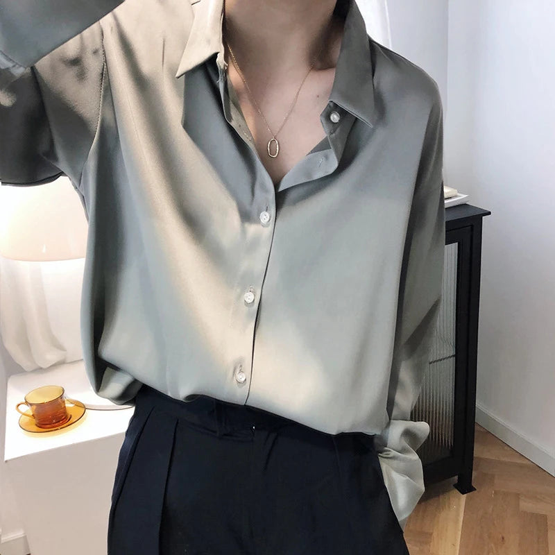 Champagne blouse