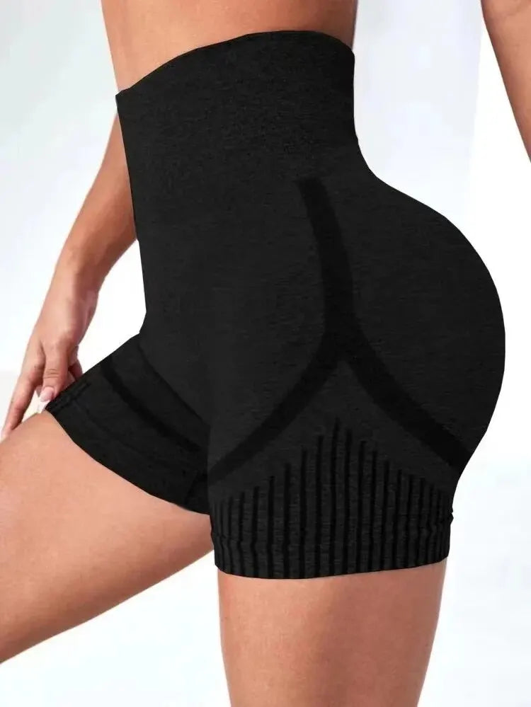 Yoga  High Waist Workout Shorts
