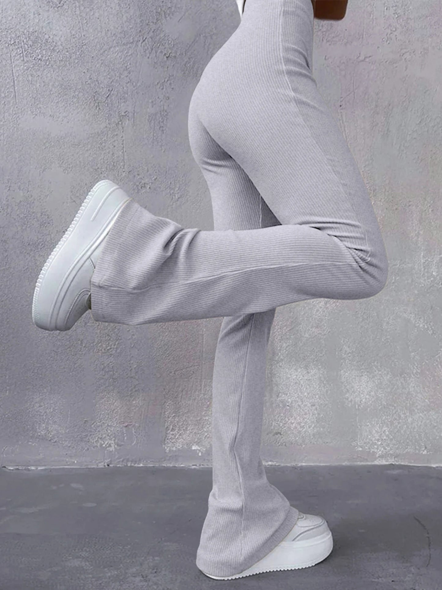 Sexy Slim  Ribbed Pants