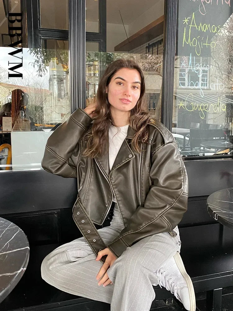 TRAF  Vintage  Jacket