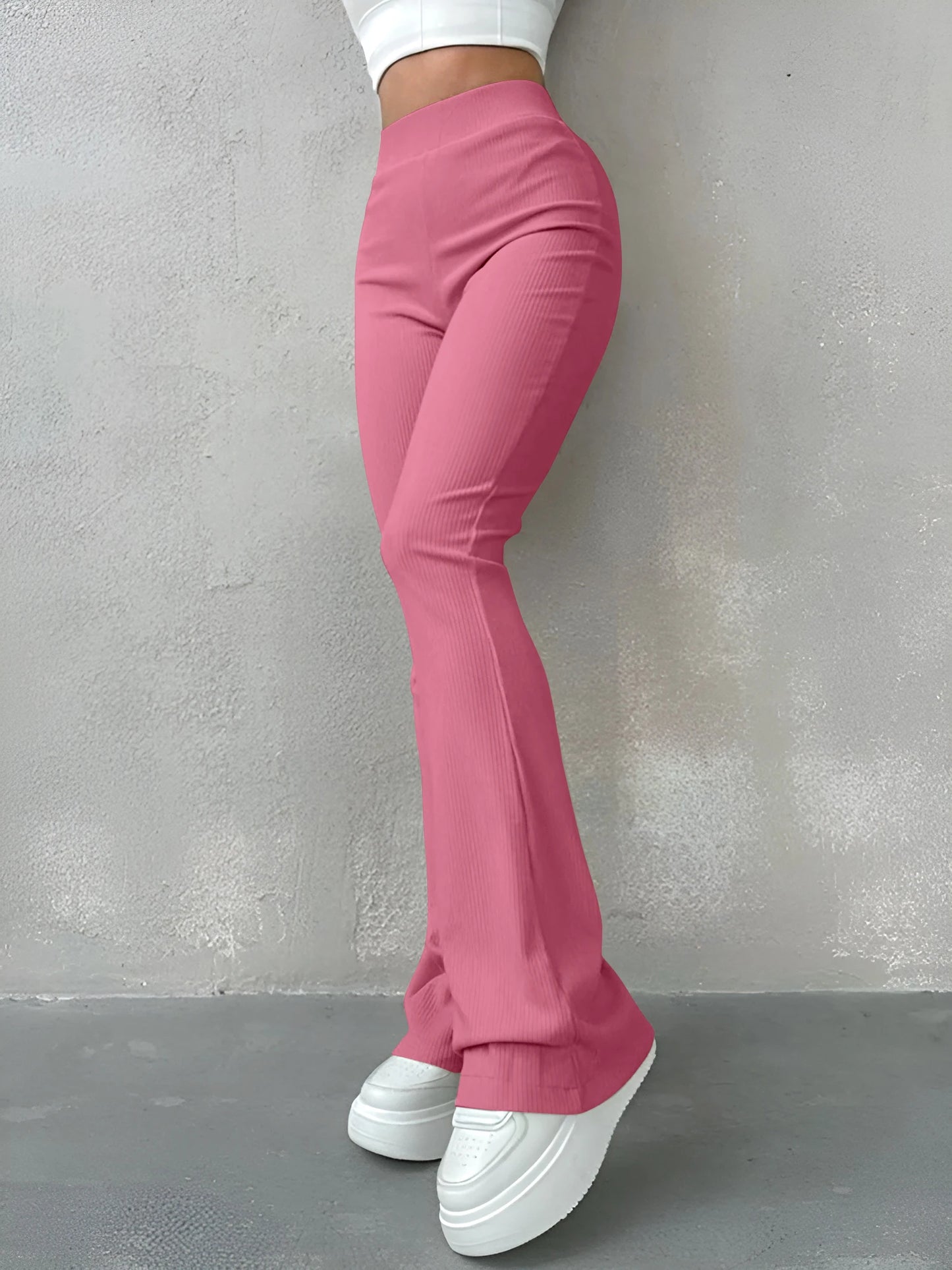 Sexy Slim  Ribbed Pants