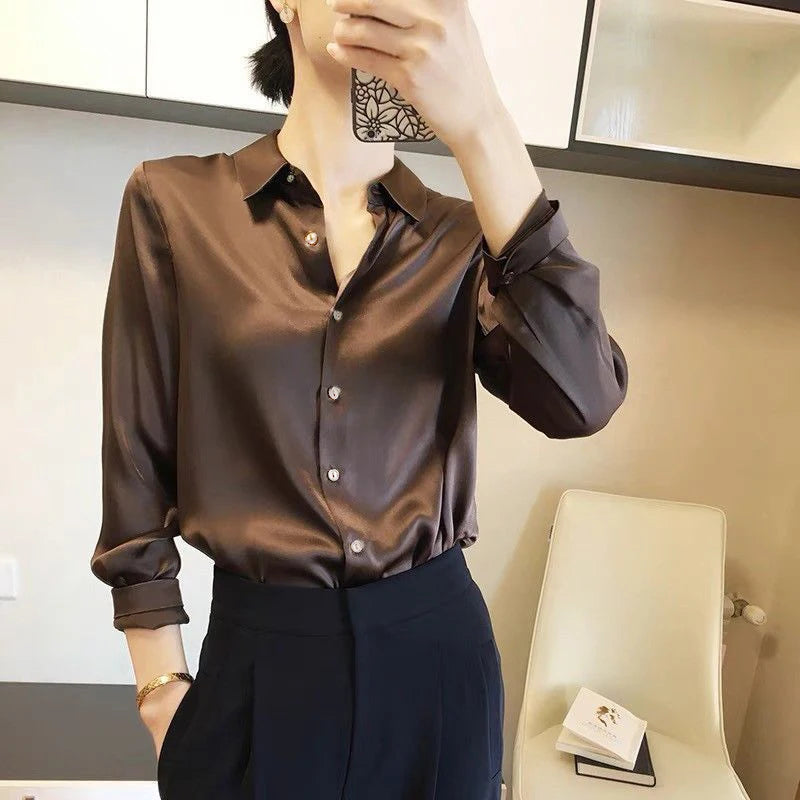 Champagne blouse