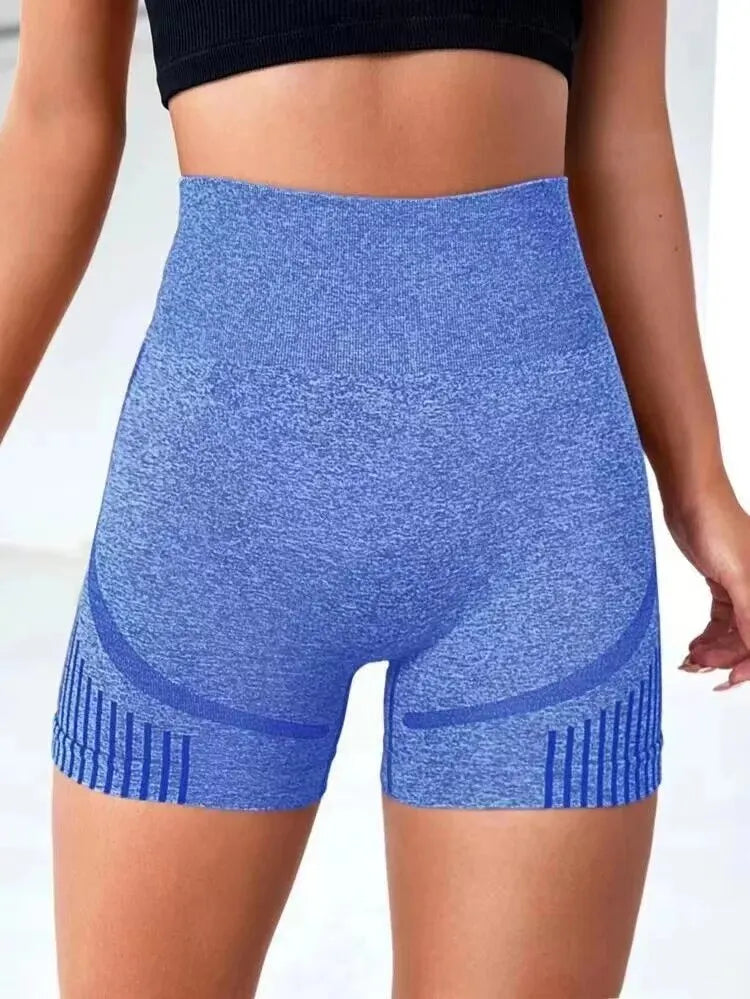 Yoga  High Waist Workout Shorts