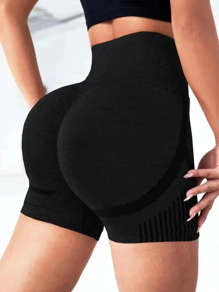 Yoga  High Waist Workout Shorts